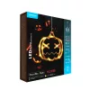 Modee Halloween LED dekoráció Ablakra Elemes H102 (12LED H21x20mm), 3000K, meleg fehér, IP20