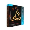 Modee Halloween LED dekoráció Ablakra Elemes H103 (13LED H20x19mm), 3000K, meleg fehér, IP20
