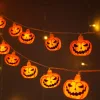 Modee Halloween LED Füzér dekor Elemes H001 (10LED/165cm/15cm), 3000K, meleg fehér, IP20