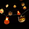 Modee Halloween LED Füzér dekor Elemes H003 (10LED/165cm/15cm), 3000K, meleg fehér, IP20