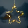 Modee Karácsonyi LED dekoráció Ablakra Elemes C4012 (13LED H163x156mm), 3000K, meleg fehér, IP20