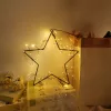 Modee Karácsonyi LED dekoráció Elemes C4030 (60LED Ø30cm), 3000K, meleg fehér, IP44
