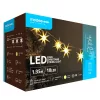 Modee Karácsonyi LED Füzér dekor Elemes C3028 (10LED/135cm/15cm), 2700K, meleg fehér, IP20