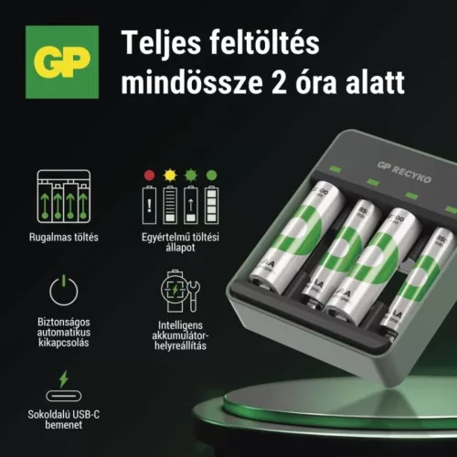 GP Akkumulátor töltő Speed M453, B534530