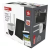 GoSmart Kültéri akkumulátoros kamera IP-1200 WASP wifivel és napelemmel, fehér, IP44, EMOS, H4067