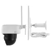 GoSmart Kültéri akkumulátoros kamera IP-1200 WASP wifivel és napelemmel, fehér, IP44, EMOS, H4067