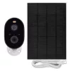 GoSmart Kültéri akkumulátoros kamera IP-1150 SNAP wifivel és napelemmel, fehér, IP44, EMOS, H4073