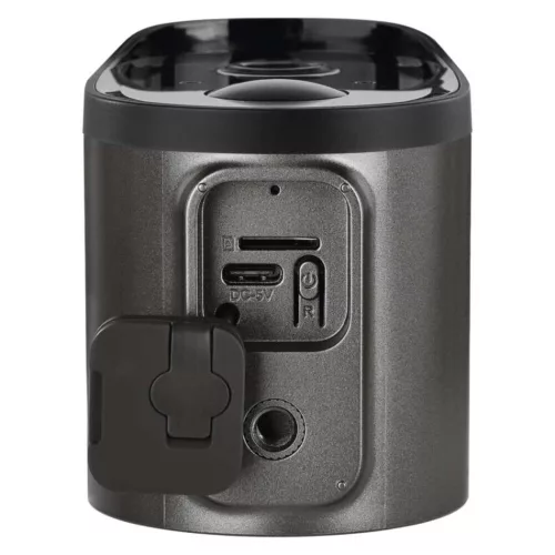 GoSmart Kültéri akkumulátoros kamera IP-1150G SNAP wifivel és napelemmel, antracit, IP44, EMOS, H4173