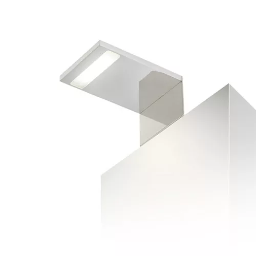 RENDL R12398 PARIS Masszív Fém Led Lámpa Krómozott Kivitelben, 3000K, IP44, 3 W, 230V