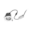 RENDL R12661 NAVY Masszív Kültéri Mennyezetbe Süllyeszthető Led Lámpa Ip65 Védettséggel, 2700K, IP65, 15 W, 230V