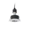 RENDL R12746 EQUA Süllyesztett Kör Alakú Lámpa Gu10 Izzóhoz Króm Színben Ip54 Védettséggel, IP54, 35 W, 230V