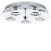 EGLO , 30933 , CABO , mennyezeti lámpa , GU10 , 5X2,8W , IP20 , fehér, átlátszó