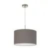 EGLO, 31574, PASTERI, lampă suspendată, E27, 1X60W, IP20, antracit-maro