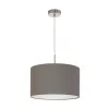 EGLO, 31574, PASTERI, lampă suspendată, E27, 1X60W, IP20, antracit-maro