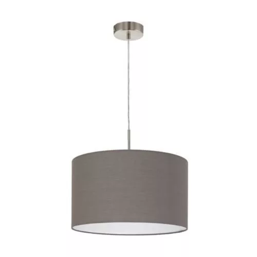EGLO, 31574, PASTERI, lampă suspendată, E27, 1X60W, IP20, antracit-maro