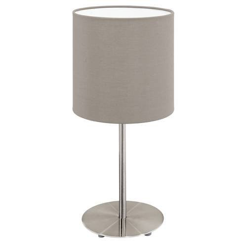 EGLO , 31595 , PASTERI , asztali lámpa , E27 , 1X60W , IP20 , tópszín (szürkésbarna)