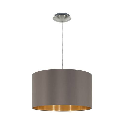 EGLO , 31603 , MASERLO , függeszték , E27 , 1X60W , IP20 , cappuccino, arany