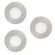EGLO , 32882 , FUEVA-C , süllyesztett lámpa , 2700 K  6500 K , LED , 3X3W , Yes , IP20 , fehér