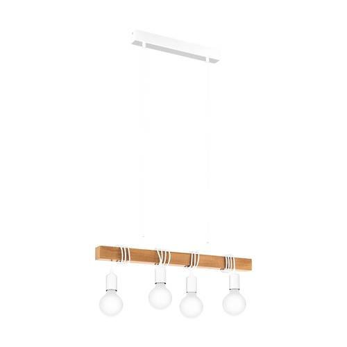 EGLO , 33164 , TOWNSHEND , függeszték , E27 , 4X60W , IP20 , barna