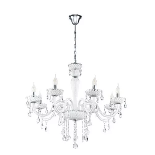 EGLO , 39114 , CARPENTO , függeszték , E14 , 8X40W , IP20 , fehér