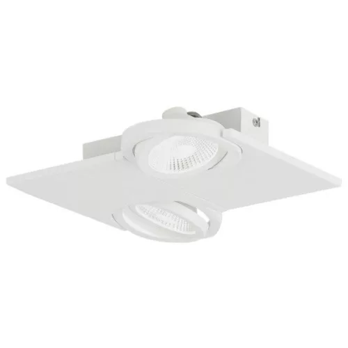 EGLO , 39134 , BREA , spot lámpa , 3000 K , LED , 2X5W , IP20 , fehér, átlátszó