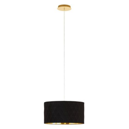 EGLO , 39224 , DOLORITA , függeszték , E27 , 3X60W , IP20 , fekete, arany