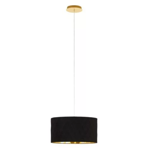 EGLO , 39224 , DOLORITA , függeszték , E27 , 3X60W , IP20 , fekete, arany