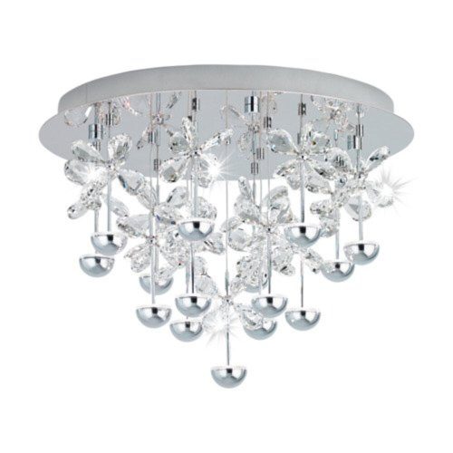 EGLO , 39245 , PIANOPOLI , mennyezeti lámpa , 3000 K , LED , 15X1,8W , Yes , IP20 , átlátszó