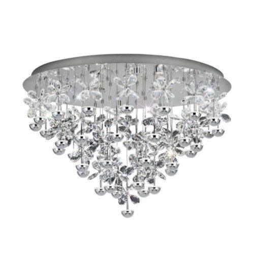 EGLO , 39246 , PIANOPOLI , mennyezeti lámpa , 3000 K , LED , 43X1,8W , Yes , IP20 , átlátszó