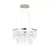 LED corp de iluminat, lampă suspendată, de tavan, 46W, naturalal alb, dimmerabil, cristal, crom, EGLO, ANTELAO, 39281