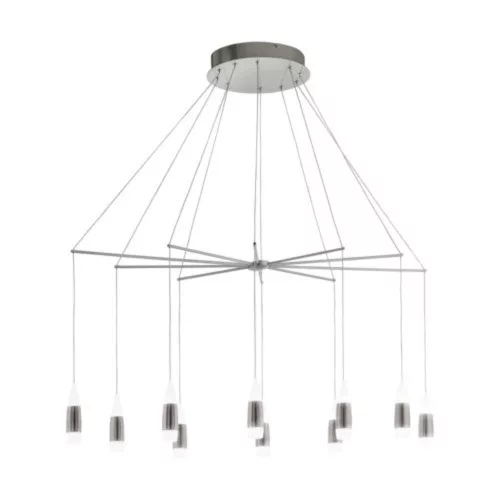 EGLO , 39327 , SANTIGA , függeszték , 3000 K , LED , 20X3,2W , Yes , IP20 , fehér, matt nikkel