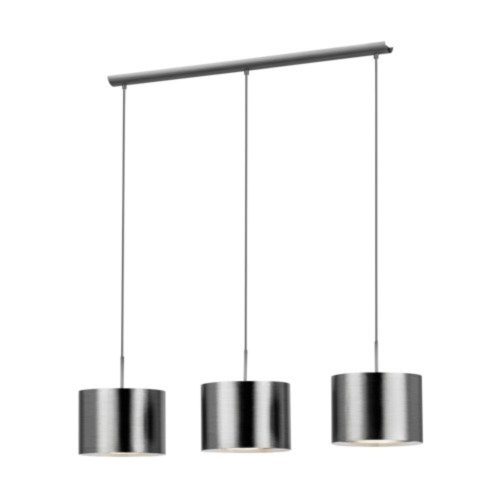 EGLO , 39353 , SAGANTO , függeszték , E27 , 3X60W , IP20 , ezüst