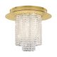 EGLO , 39398 , VILALONES , mennyezeti lámpa , 3000 K , LED , 10X4,3W , Yes , IP20 , átlátszó