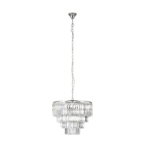 EGLO , 39514 , AGRIGENTO , függeszték , E14 , 7X40W , IP20 , átlátszó