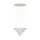 EGLO , 39528 , MIOGLIA , függeszték , 3000 K , LED , 18X3,15W , Yes , IP20 , fehér szemcsés, átlátszó