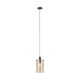 EGLO , 39537 , POLVERARA , függeszték , E27 , 1X40W , IP20 , borostyán