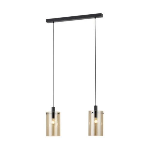 EGLO , 39538 , POLVERARA , függeszték , E27 , 2X40W , IP20 , borostyán