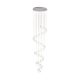 EGLO , 39545 , PIANOPOLI 1 , függeszték , 3000 K , LED , 40X1,8W , Yes , IP20 , átlátszó