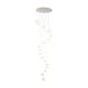 EGLO , 39546 , CORLIANO 1 , függeszték , 3000 K , LED , 17X4,5W , Yes , IP20 , átlátszó