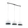 EGLO, 39555, SPALTINI, lampă suspendată, E27, 3X60W, IP20, alb, argintiu, albastru