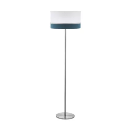EGLO , 39558 , SPALTINI , állólámpa , E27 , 1X60W , IP20 , fehér, ezüst, kék