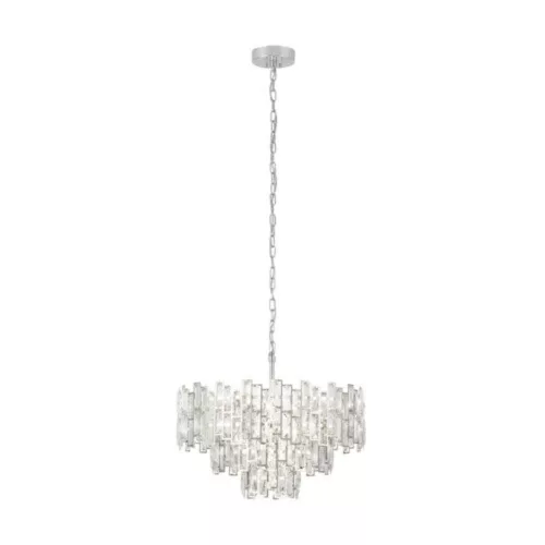 EGLO, 39626, CALMEILLES 1, lampă suspendată, E14, 10X25W, IP20, transparent