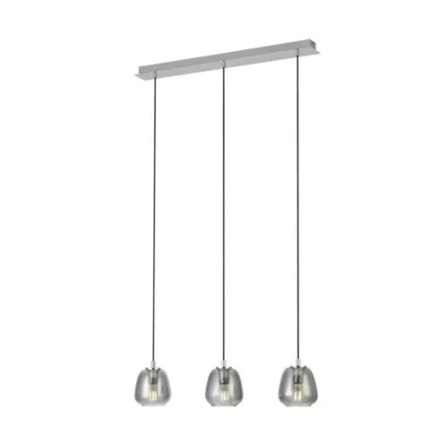 EGLO, 39667, ALBARINO, lampă suspendată, E27, 3X40W, IP20, negru-transparent