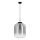 EGLO , 39674 , BULCIAGO , függeszték , E27 , 1X40W , IP20 , fekete-átlátszó