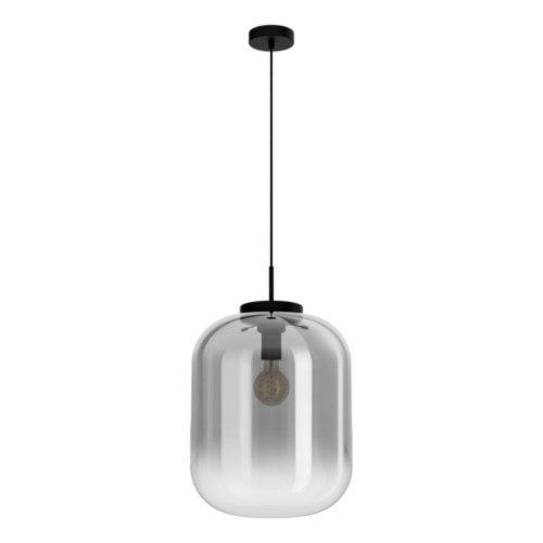 EGLO , 39674 , BULCIAGO , függeszték , E27 , 1X40W , IP20 , fekete-átlátszó