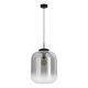 EGLO , 39674 , BULCIAGO , függeszték , E27 , 1X40W , IP20 , fekete-átlátszó