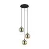 EGLO, 39685, LEMORIETA, lampă suspendată, E27, 3X40W, IP20, auriu de culoare