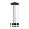 EGLO, 39708, BERNABETA, lampă suspendată, GU10, 10X4,6W, IP20, transparent