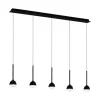 EGLO, 39712, NUCETTO, lampă suspendată, 3000 K, LED, 5X4,5W, Yes, IP20, transparent