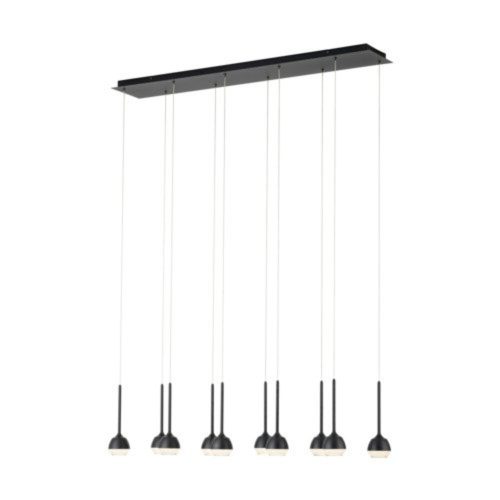EGLO , 39713 , NUCETTO , függeszték , 3000 K , LED , 10X4,5W , Yes , IP20 , átlátszó